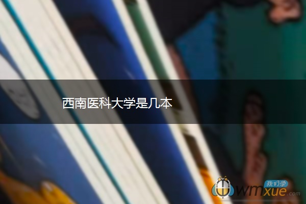 西南医科大学是几本