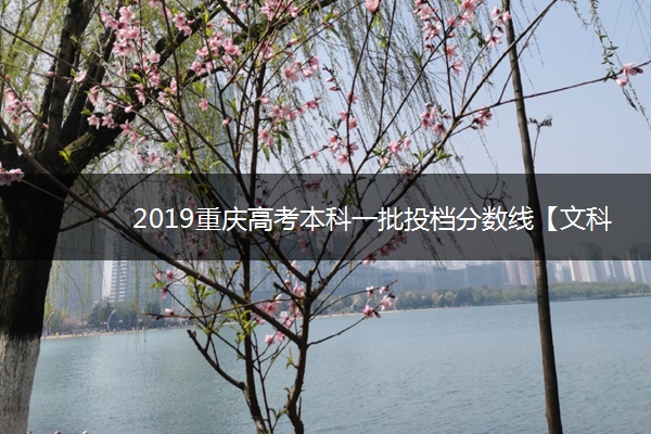 2019重庆高考本科一批投档分数线【文科3】