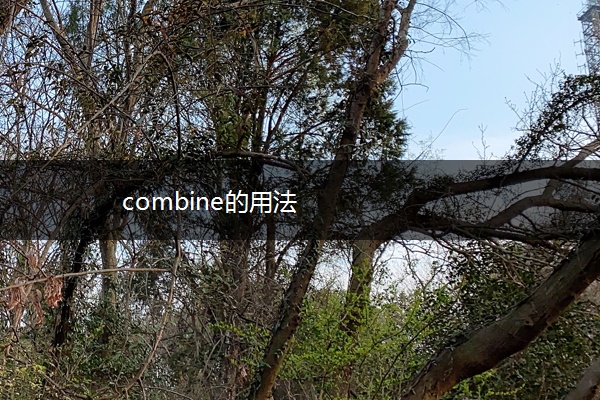 combine的用法