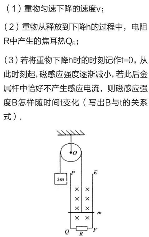 高中物理电磁感应计算公式及答题思路