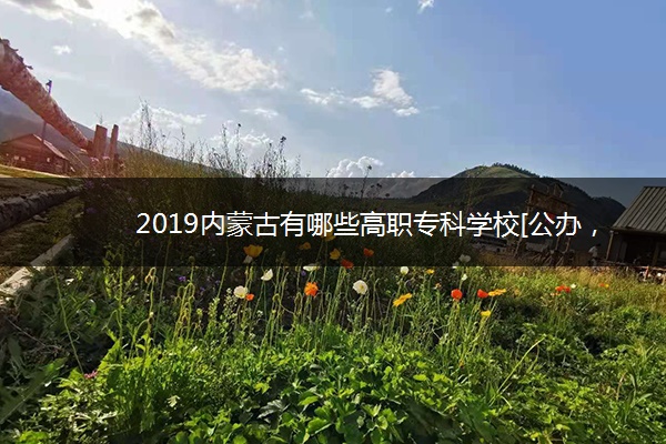 2019内蒙古有哪些高职专科学校[公办，民办]