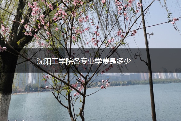 沈阳工学院各专业学费是多少