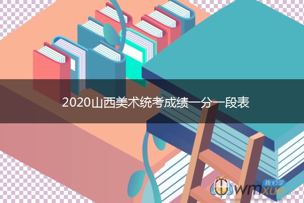 2020山西美术统考成绩一分一段表