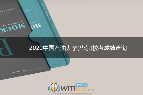 2020中国石油大学(华东)校考成绩查询时间