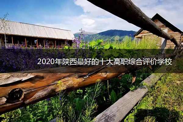 2020年陕西最好的十大高职综合评价学校