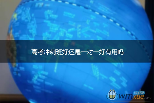 高考冲刺班好还是一对一好有用吗