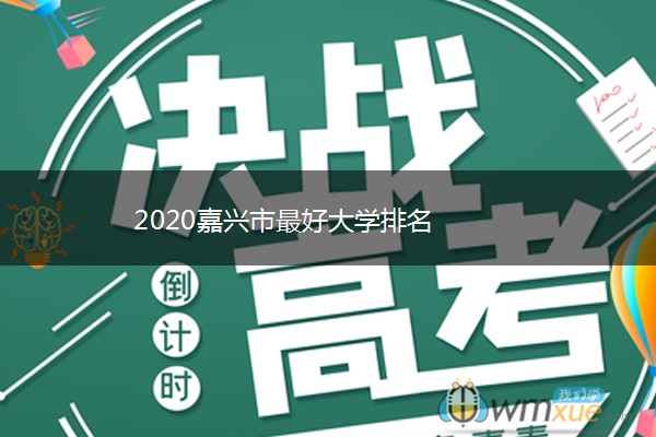 2020嘉兴市最好大学排名