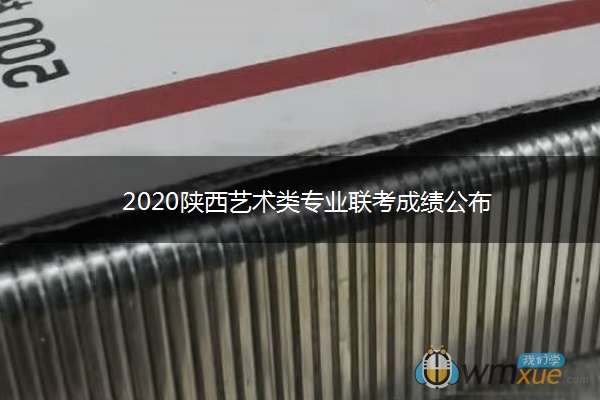 2020陕西艺术类专业联考成绩公布