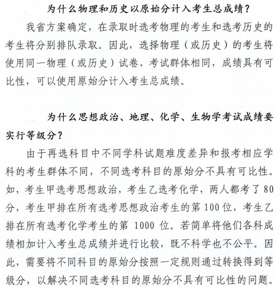 2020湖北新高考自选六门怎么考的