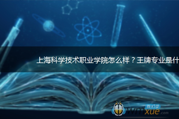 上海科学技术职业学院怎么样？王牌专业是什么？