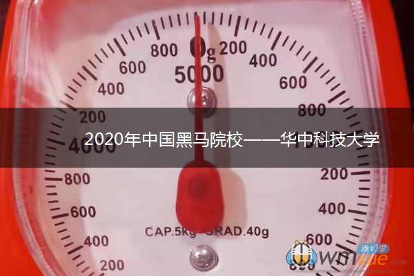 2020年中国黑马院校——华中科技大学