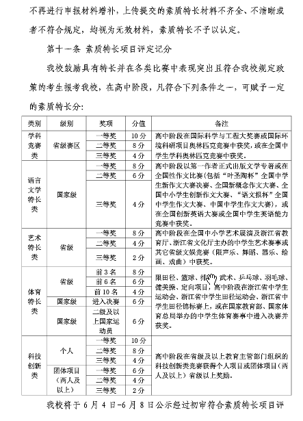 2020年宁波卫生职业技术学院高职提前招生章程