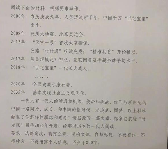 2020年全国1卷高考作文题目审题立意分析,全国1卷高考作文怎么写点评