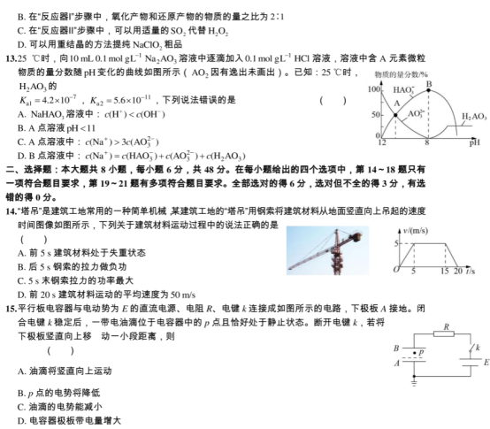 2020全国高考理科综合押题试卷