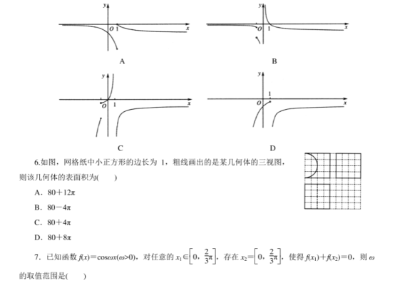 2020全国高考理科数学仿真模拟试卷【含答案】