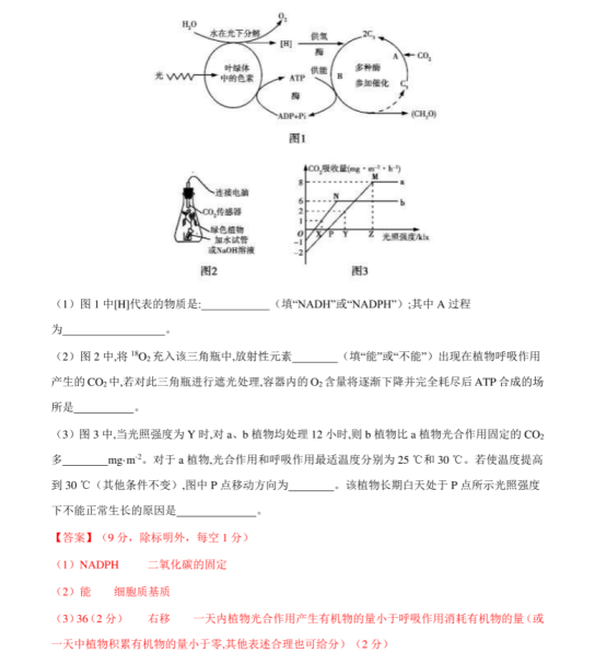 2020高考生物冲刺全真模拟卷【含答案】