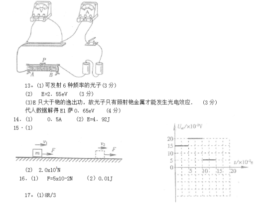 2020江苏南通高考物理冲刺押题卷【含答案】