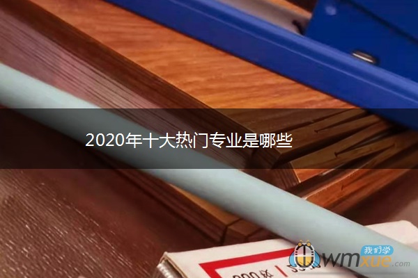 2020年十大热门专业是哪些