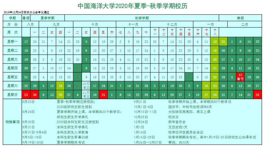 2020山东省大学什么时候开学