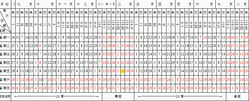 2020年下半年内蒙古各大学什么时候开学