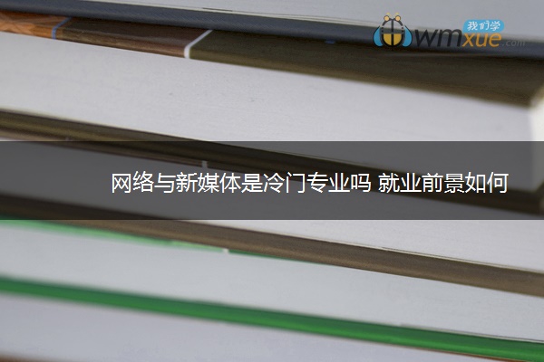 网络与新媒体是冷门专业吗 就业前景如何