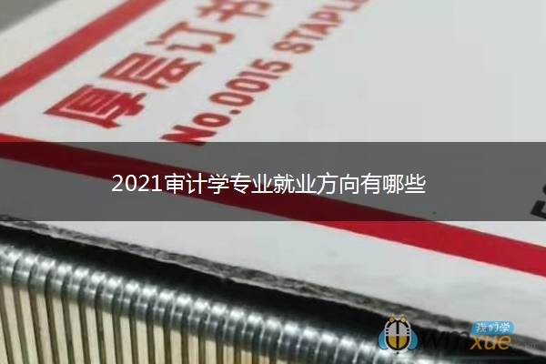 2021审计学专业就业方向有哪些