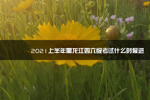 2021上半年黑龙江四六级考试什么时候进行