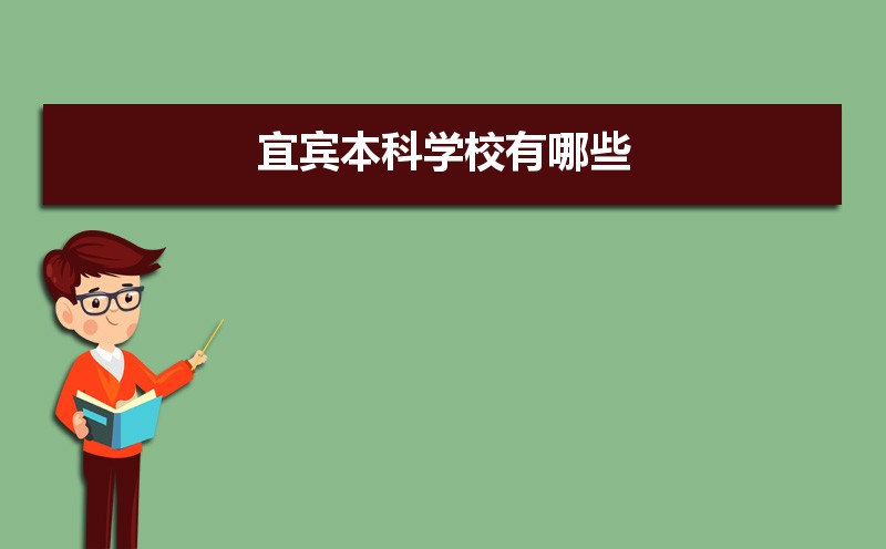 宜宾本科学校有哪些2021,宜宾所有的本科大学汇总