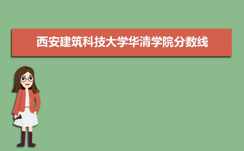 西安建筑科技大学华清学院录取分数线2020是多少分(附历年录取分数线)