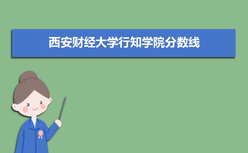 西安财经大学行知学院录取分数线2020是多少分(附历年录取分数线)