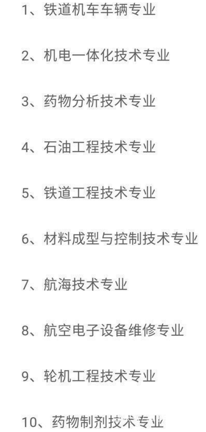 专科工资高的十大专业 大专哪些专业好就业