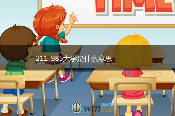 211 985大学是什么意思