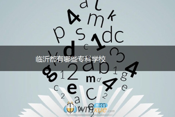 临沂都有哪些专科学校