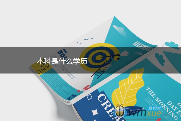 本科是什么学历