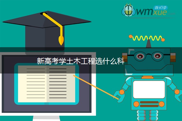 新高考学土木工程选什么科